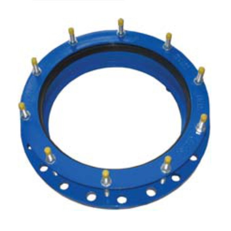 ZH545延展性用于PVC / PE管的铁快速法兰适配器