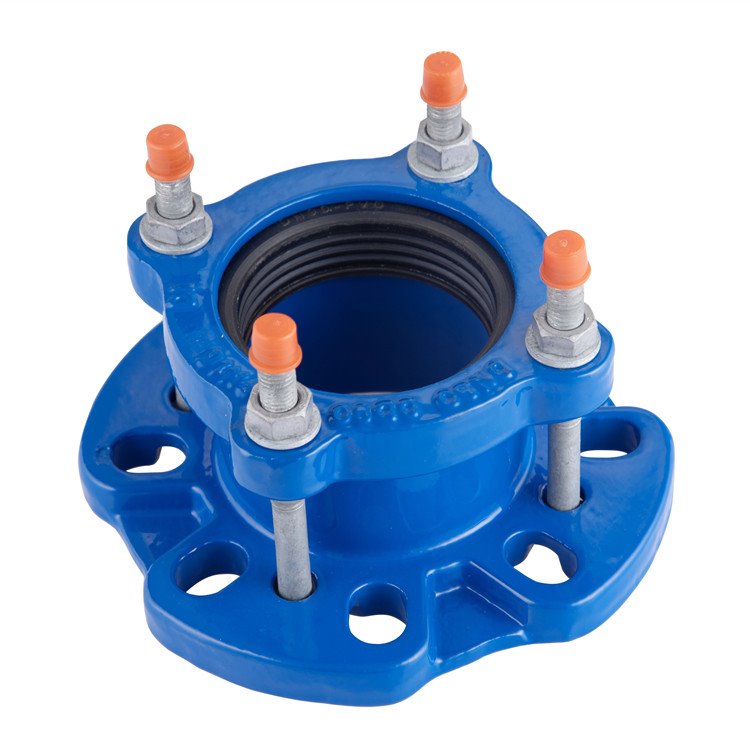 高质量塑料管道适配器UPVC管道配件法兰适配器PVC压力法兰适配器用于供水DIN标准Pn10