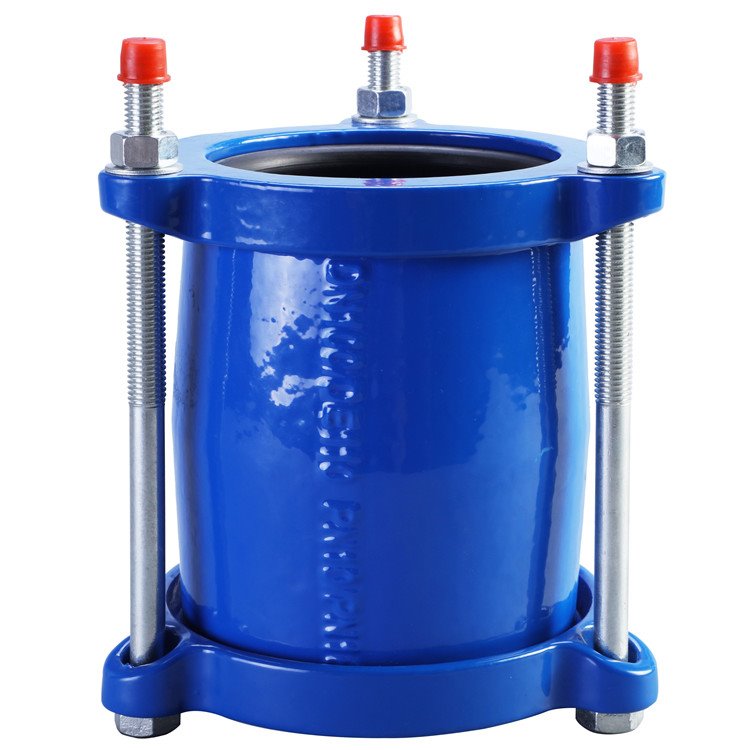 Di耦合铸铁或球墨铸铁Gibault接头，用于饮用水和灌溉用PVC管